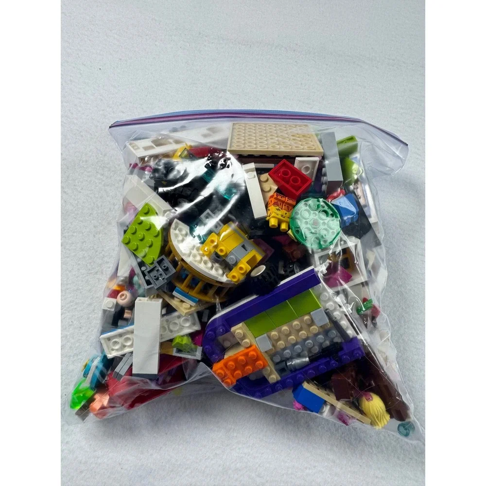 Creative Play LEGO 2LBS Bulk Bricks Minifigures Multicolor Mixed Lot Bag